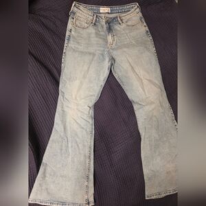 Abercrombie & Fitch Light Blue Flarr Jeans